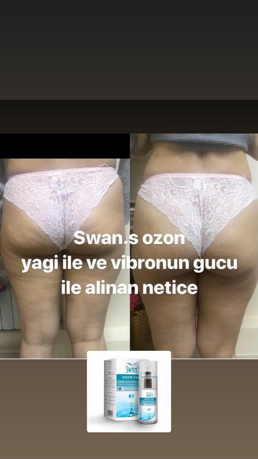 Swans Ozon Yağı   Vücut Kullanımı Şeffaf Şişe 40ml